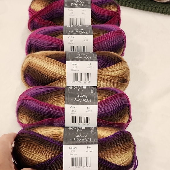 5 Scheepjes Wanderlust Yarn Bundle All.same Dye Lot. Color Havana - Picture 5 of 10